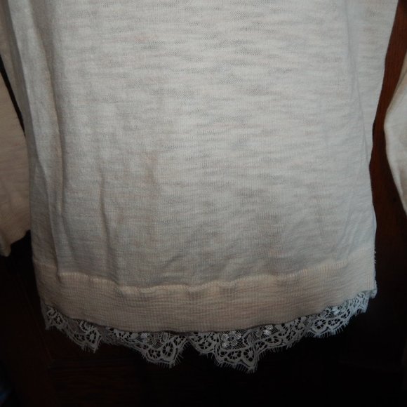 Ladies Como Vintage Lightweight Layered Look Sweater - Size L - Picture 3 of 6
